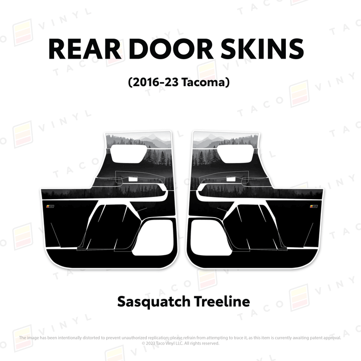 2016-23 Tacoma Door Skins