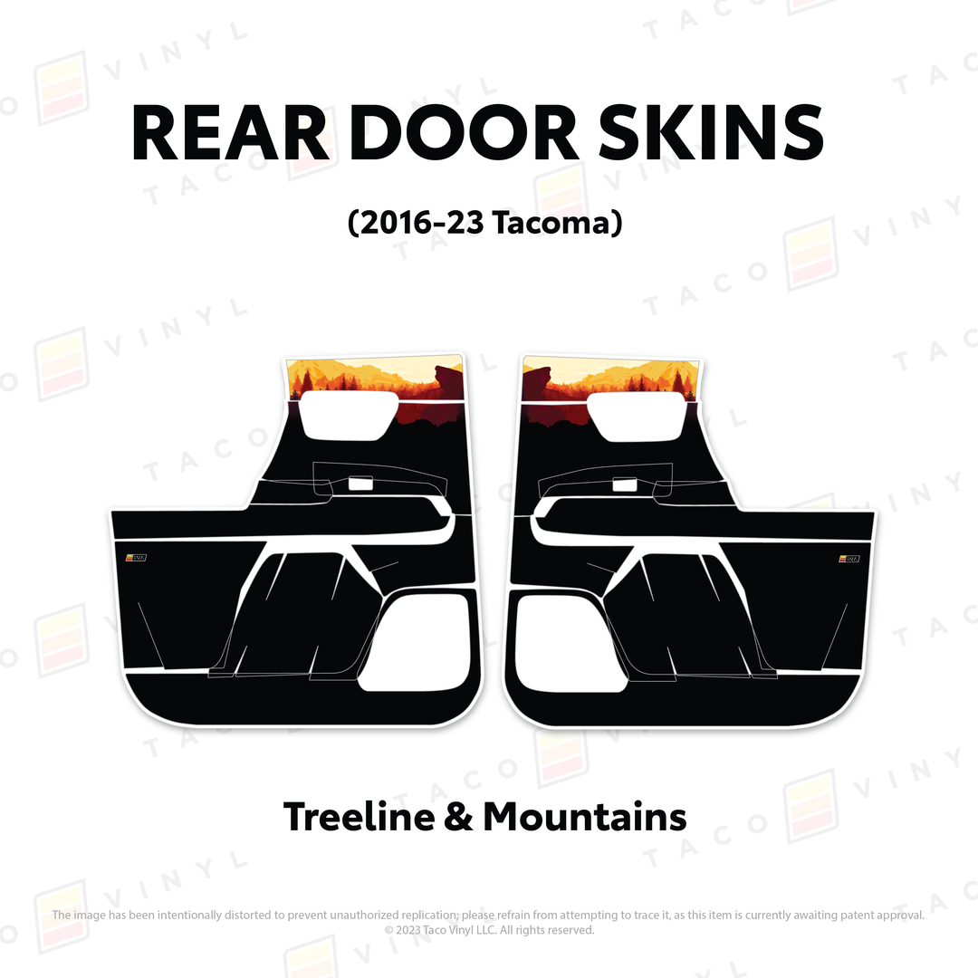 2016-23 Tacoma Door Skins