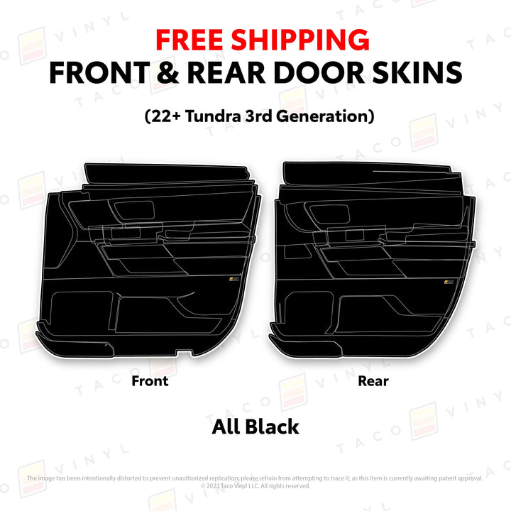 2022+ Tundra Door Skins