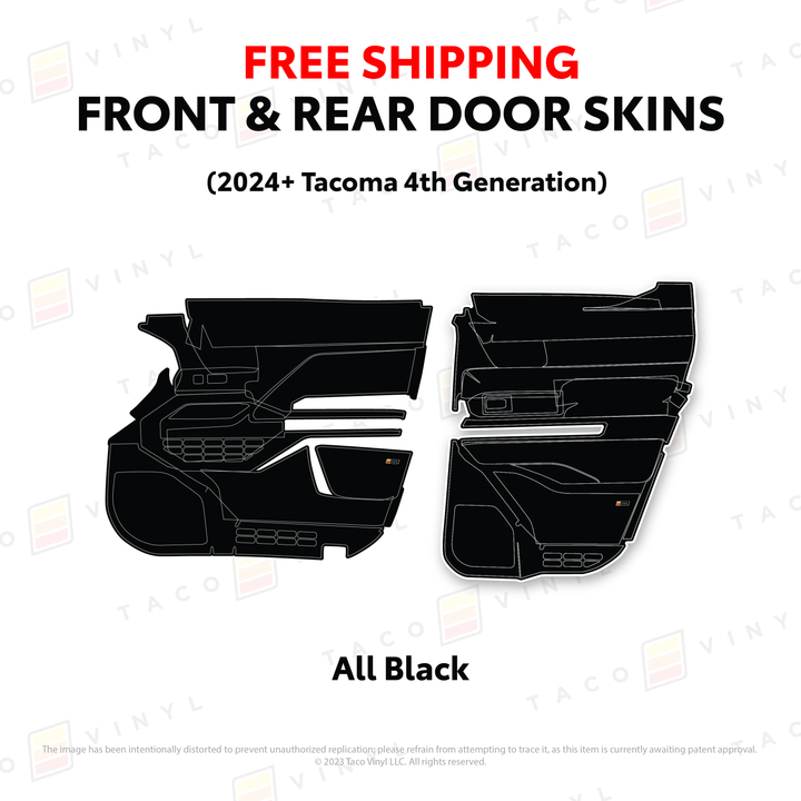 2024+ Tacoma Door Skins