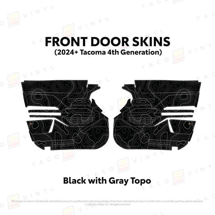 2024+ Tacoma Door Skins