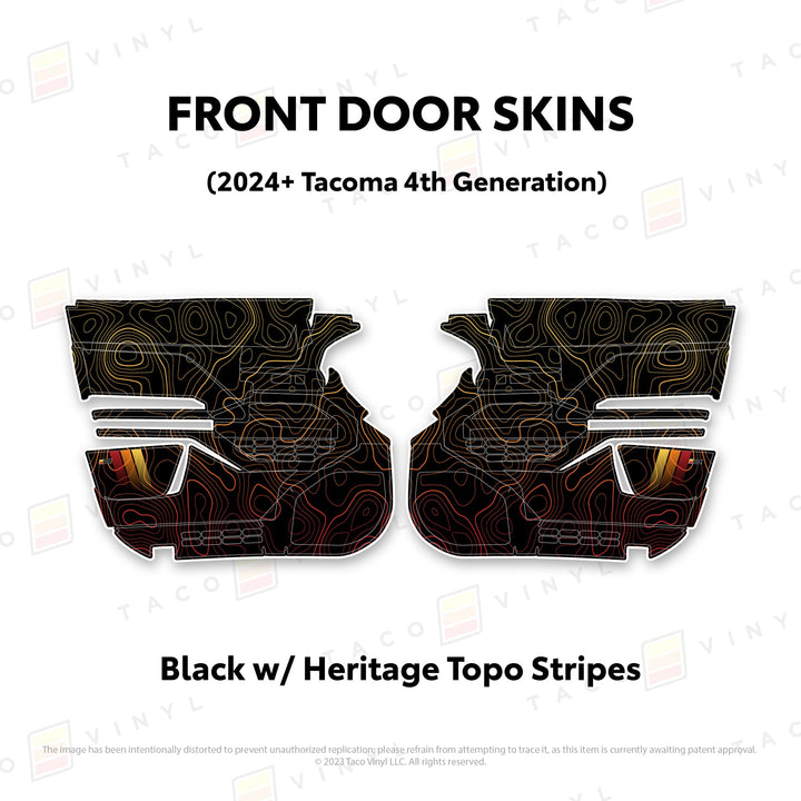 2024+ Tacoma Door Skins