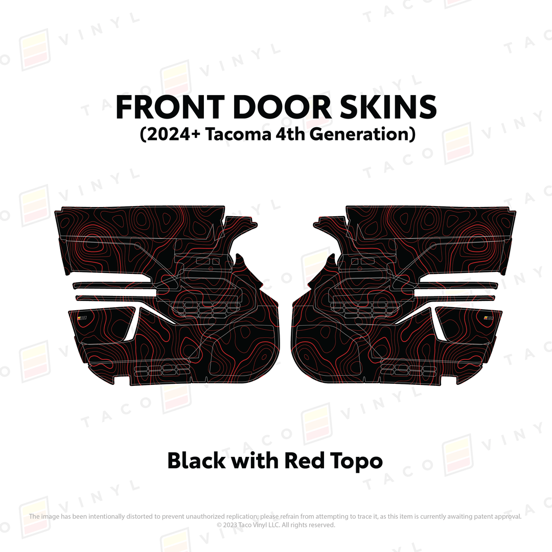 2024+ Tacoma Door Skins