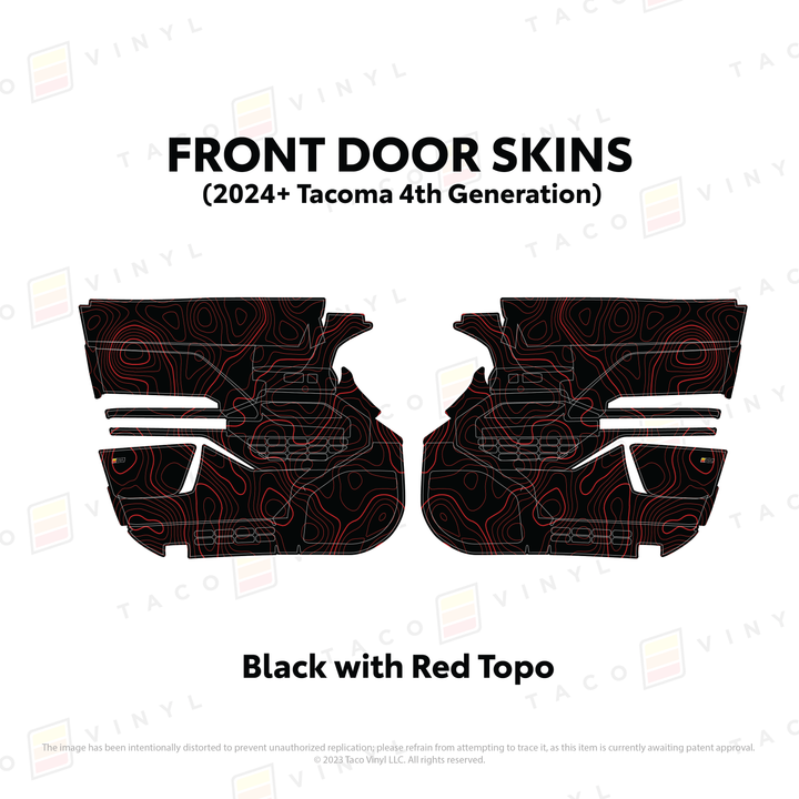 2024+ Tacoma Door Skins