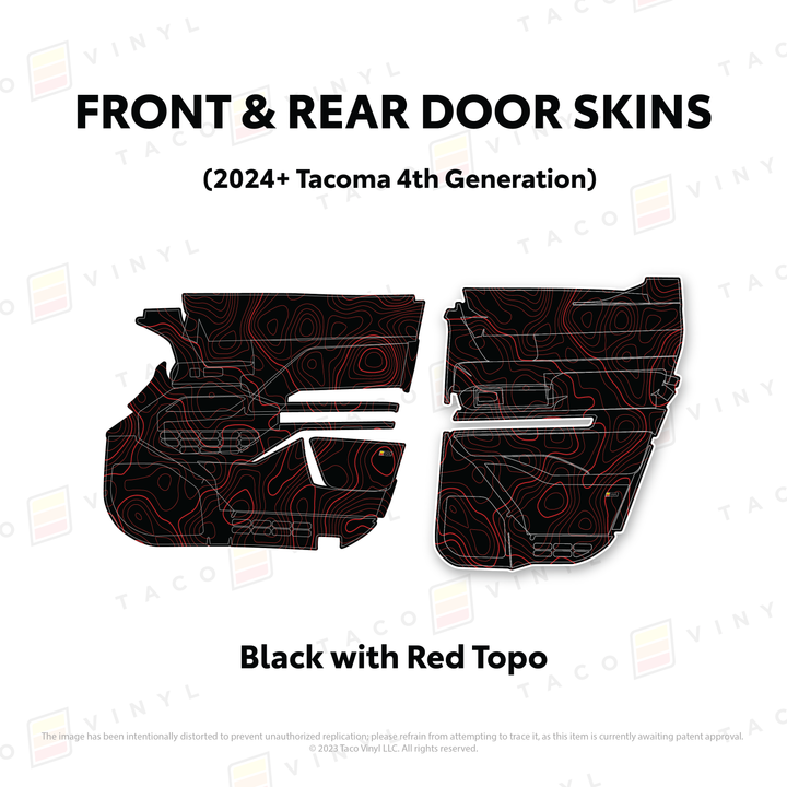 2024+ Tacoma Door Skins