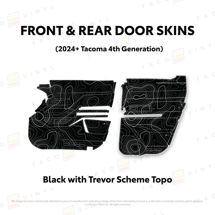2024+ Tacoma Door Skins