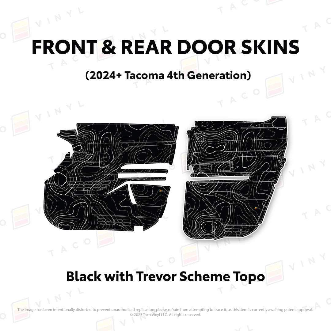 2024+ Tacoma Door Skins