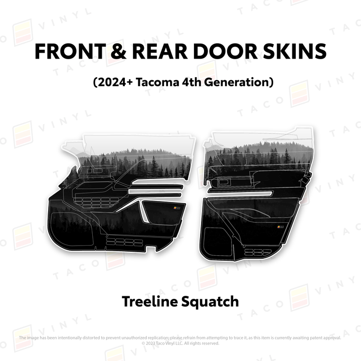 2024+ Tacoma Door Skins