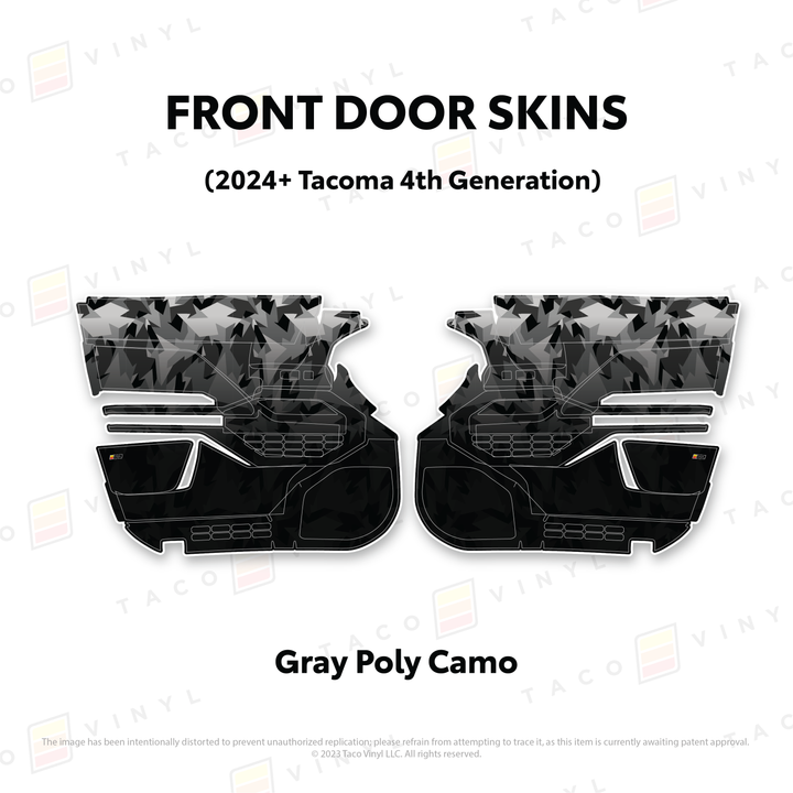 2024+ Tacoma Door Skins