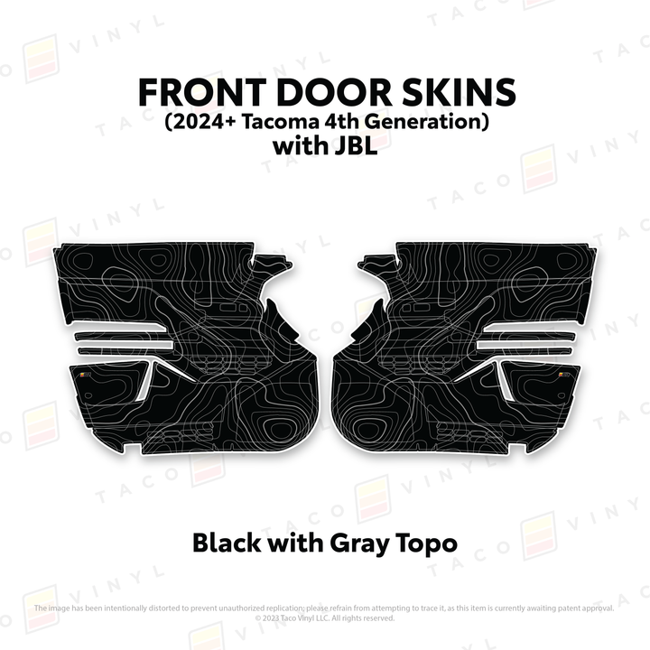 2024+ Tacoma Door Skins