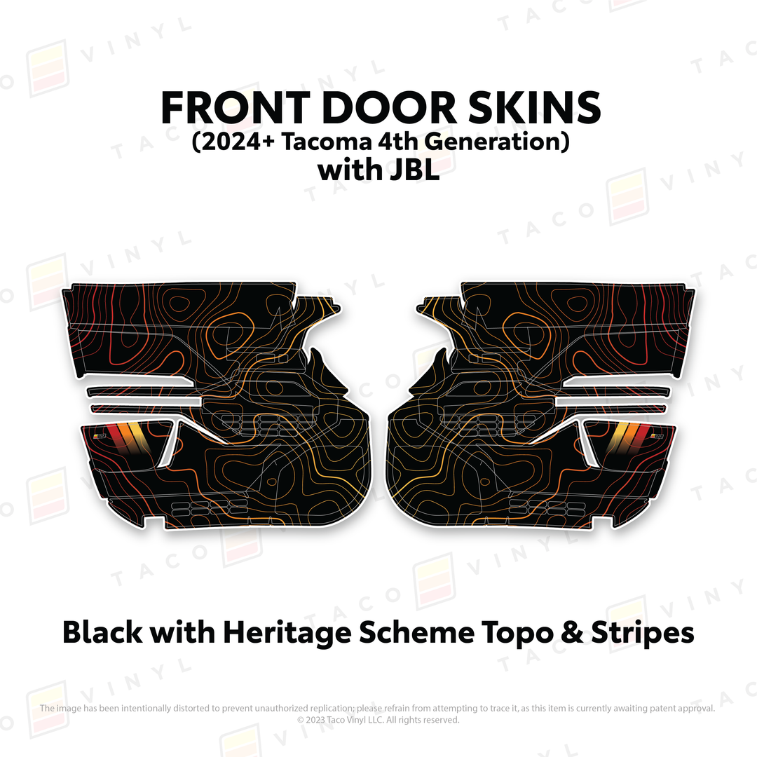 2024+ Tacoma Door Skins