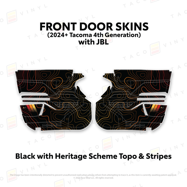 2024+ Tacoma Door Skins