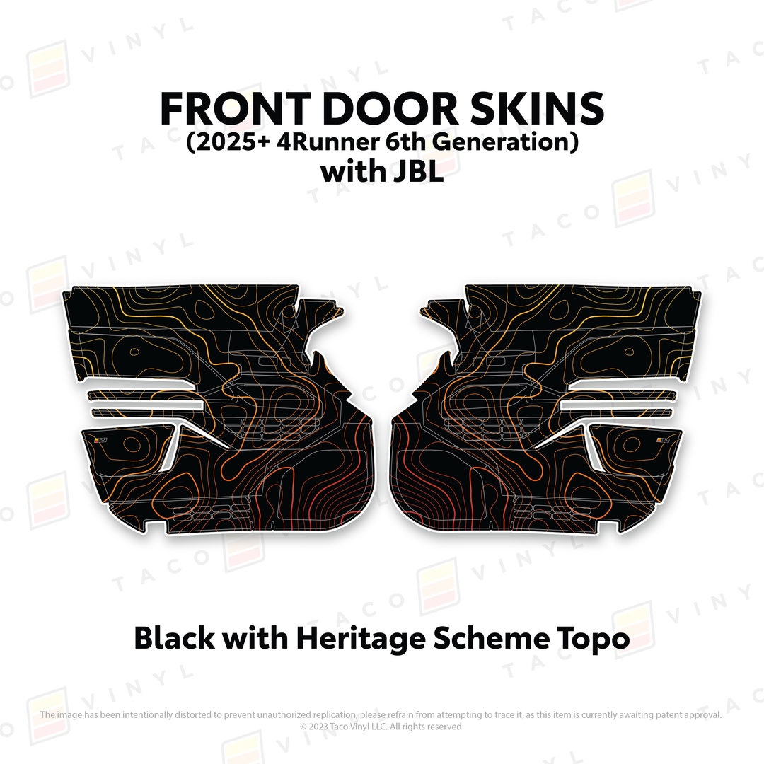 2024+ Tacoma Door Skins