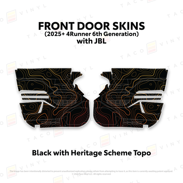 2024+ Tacoma Door Skins