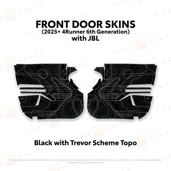 2024+ Tacoma Door Skins