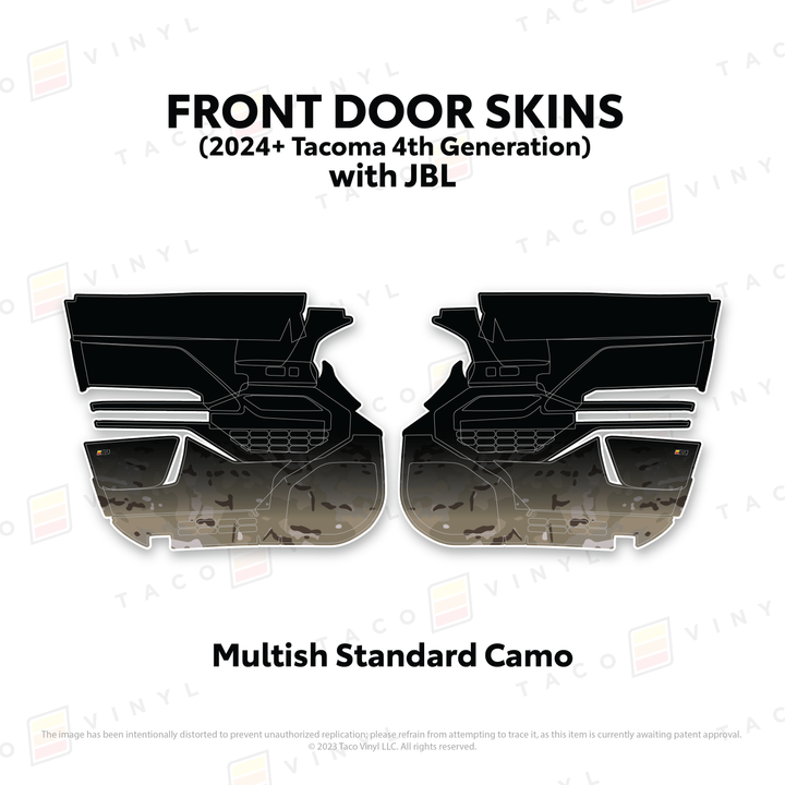 2024+ Tacoma Door Skins