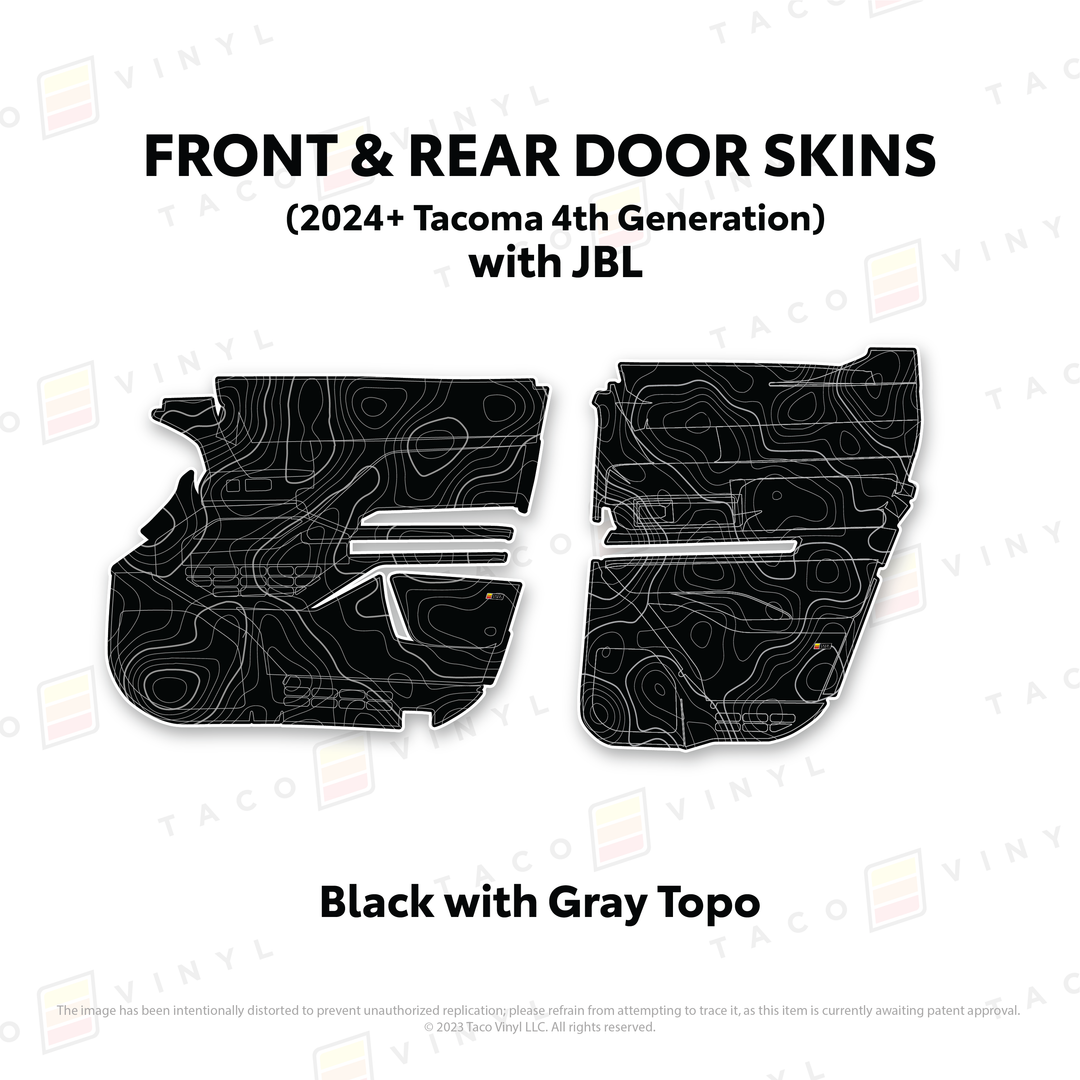 2024+ Tacoma Door Skins