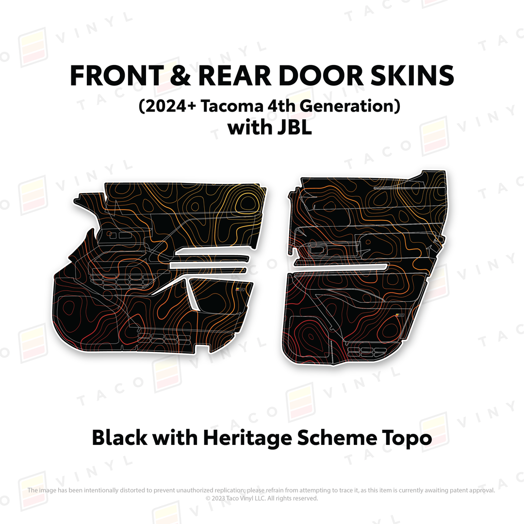 2024+ Tacoma Door Skins