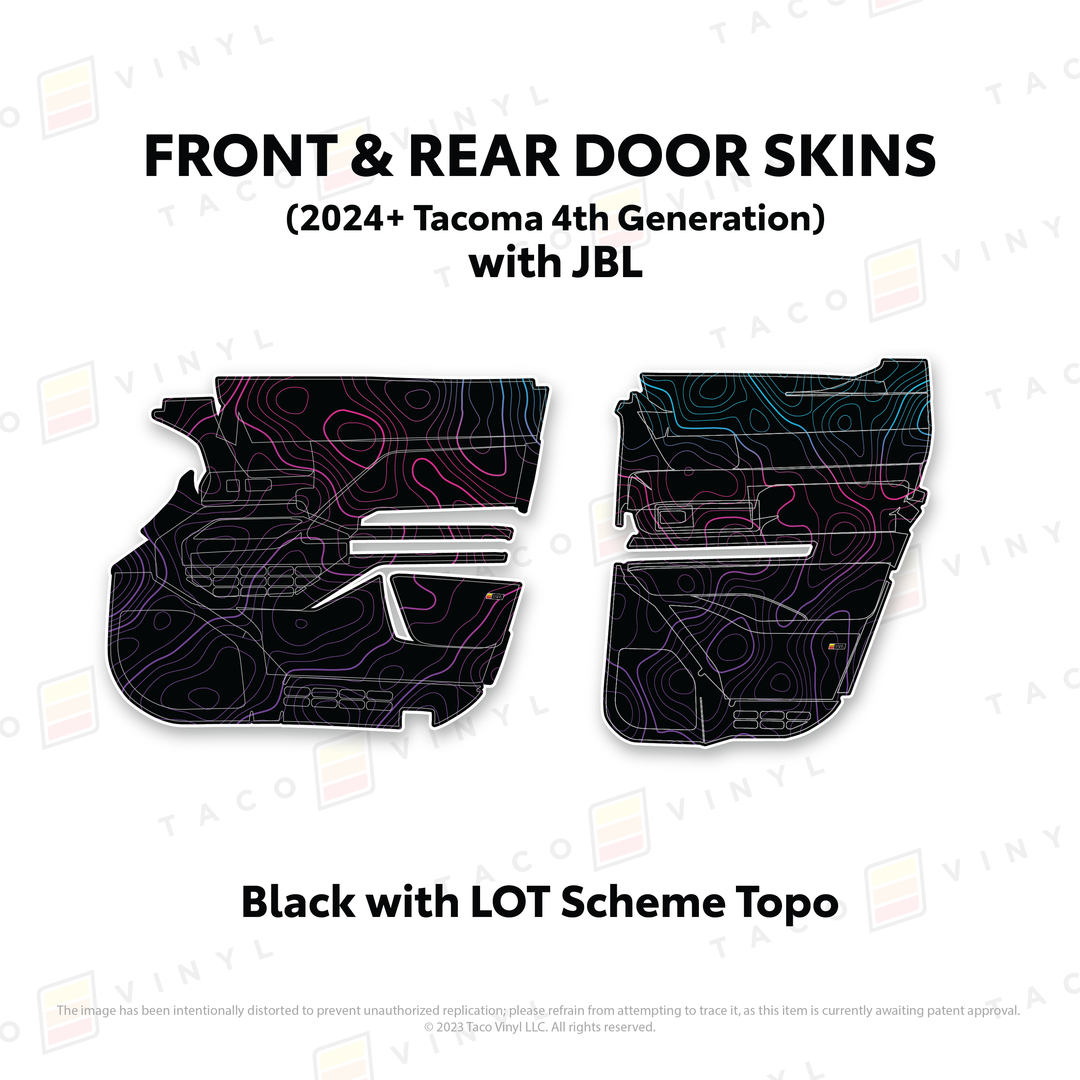 2024+ Tacoma Door Skins