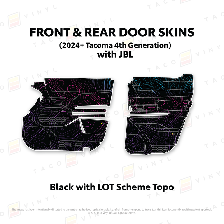 2024+ Tacoma Door Skins