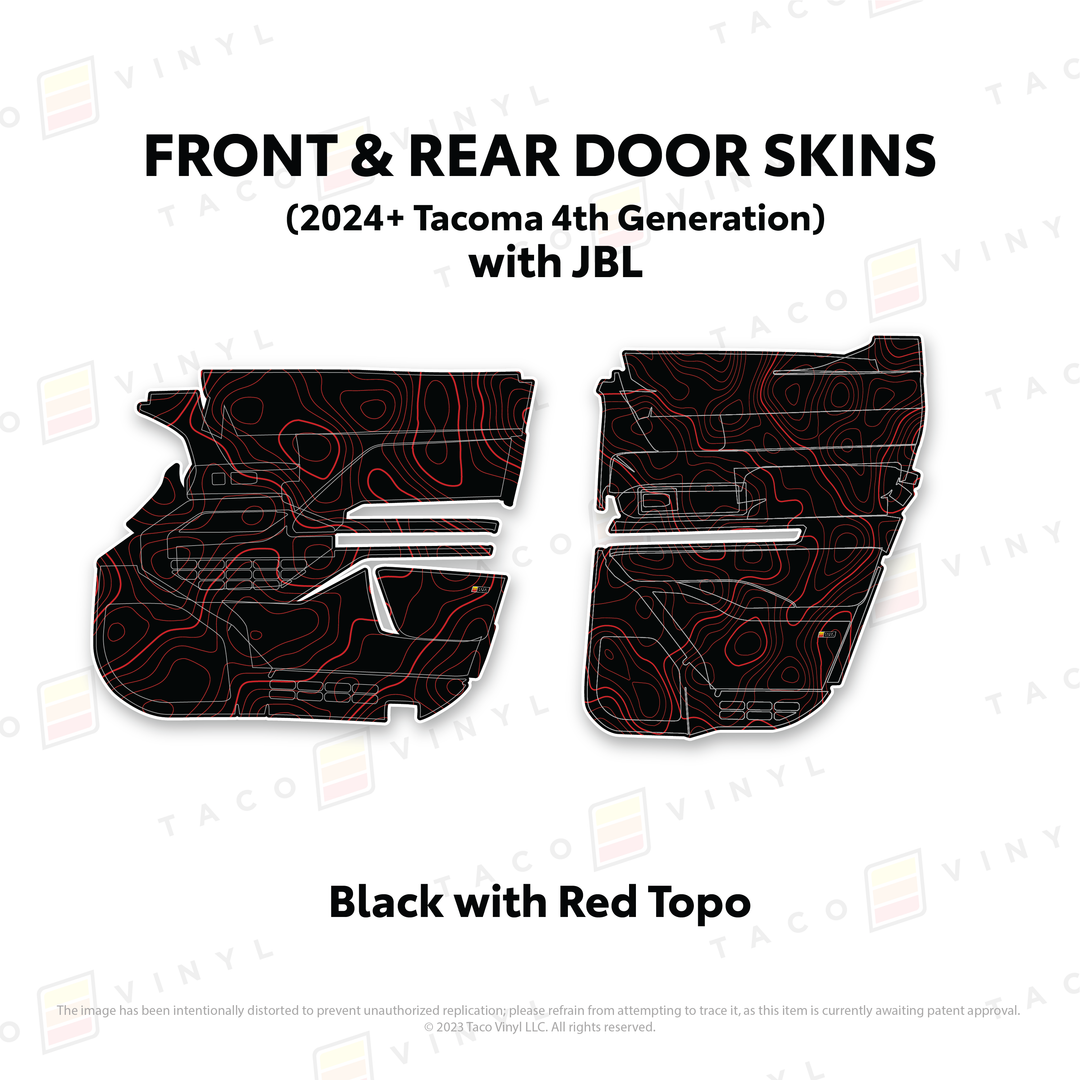 2024+ Tacoma Door Skins