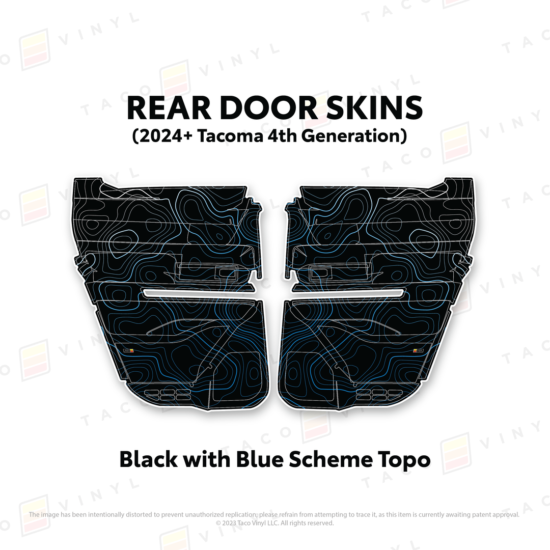 2024+ Tacoma Door Skins