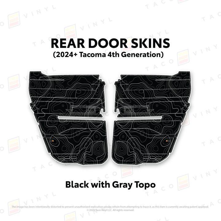 2024+ Tacoma Door Skins
