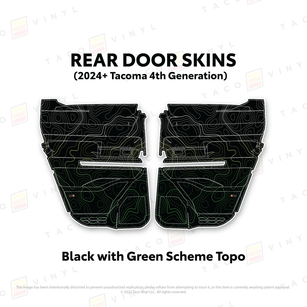 2024+ Tacoma Door Skins