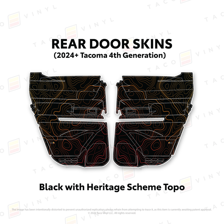 2024+ Tacoma Door Skins