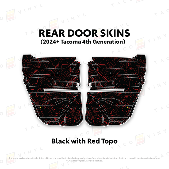 2024+ Tacoma Door Skins
