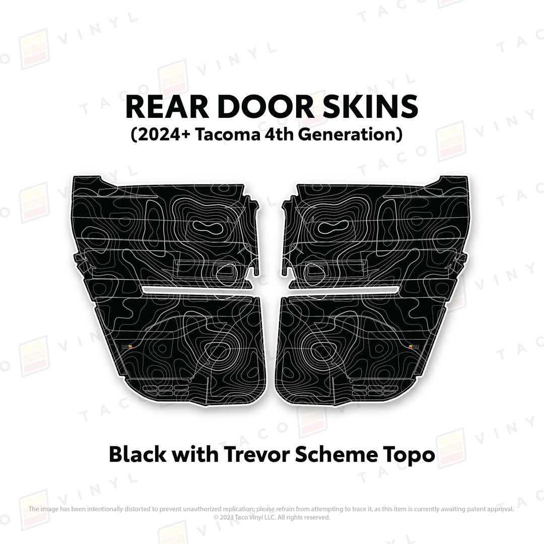 2024+ Tacoma Door Skins