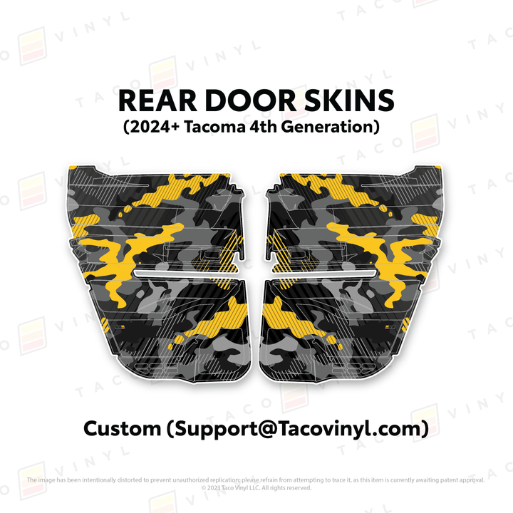 2024+ Tacoma Door Skins