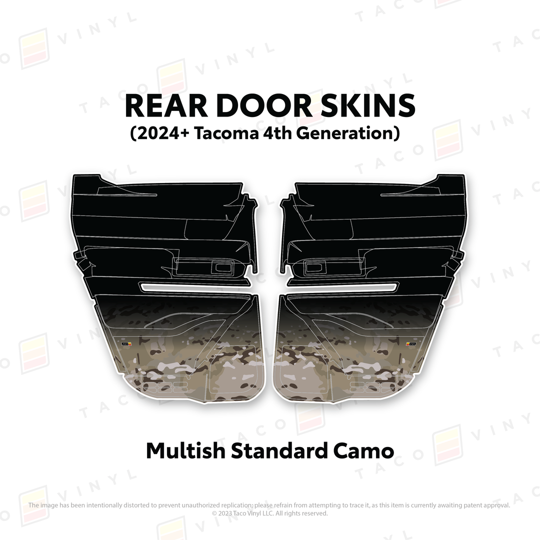 2024+ Tacoma Door Skins