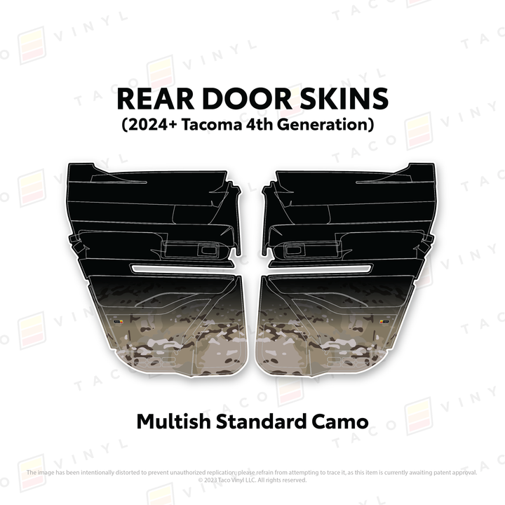 2024+ Tacoma Door Skins