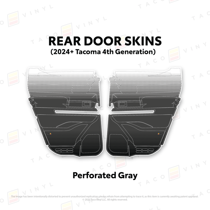 2024+ Tacoma Door Skins