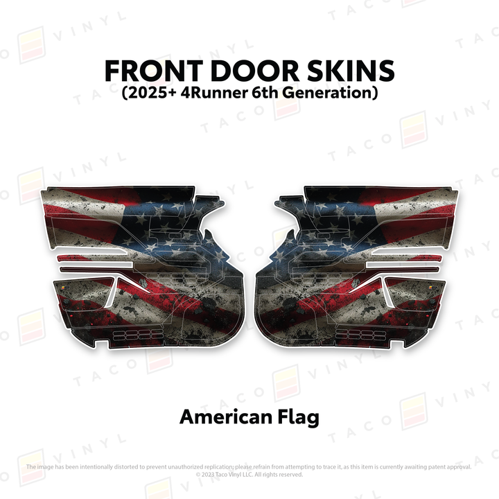 2025+ 4Runner Door Skins
