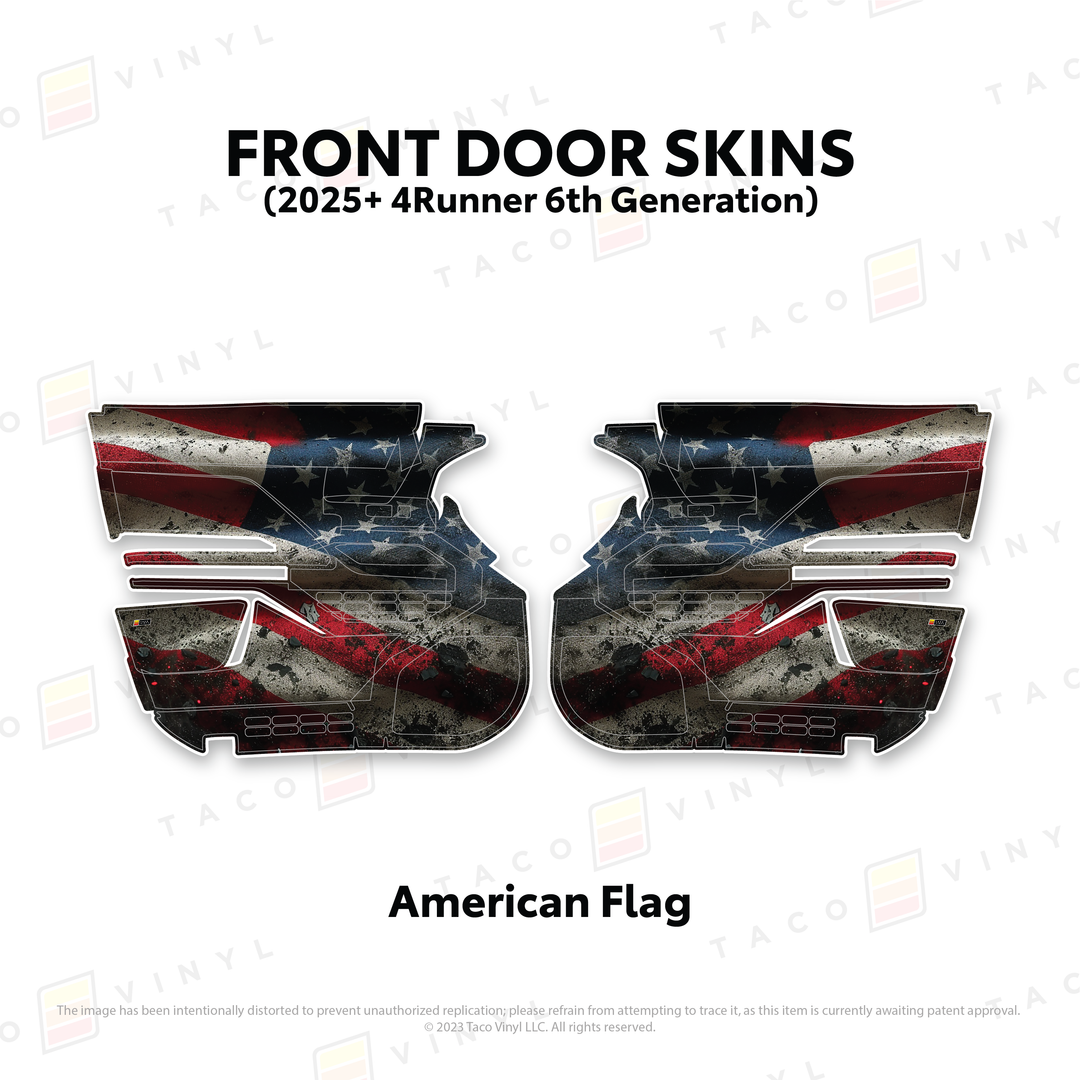 2025+ 4Runner Door Skins