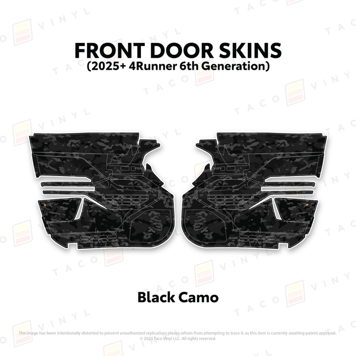 2025+ 4Runner Door Skins