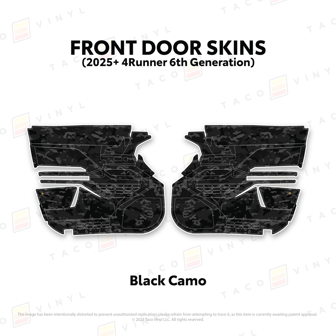 2025+ 4Runner Door Skins