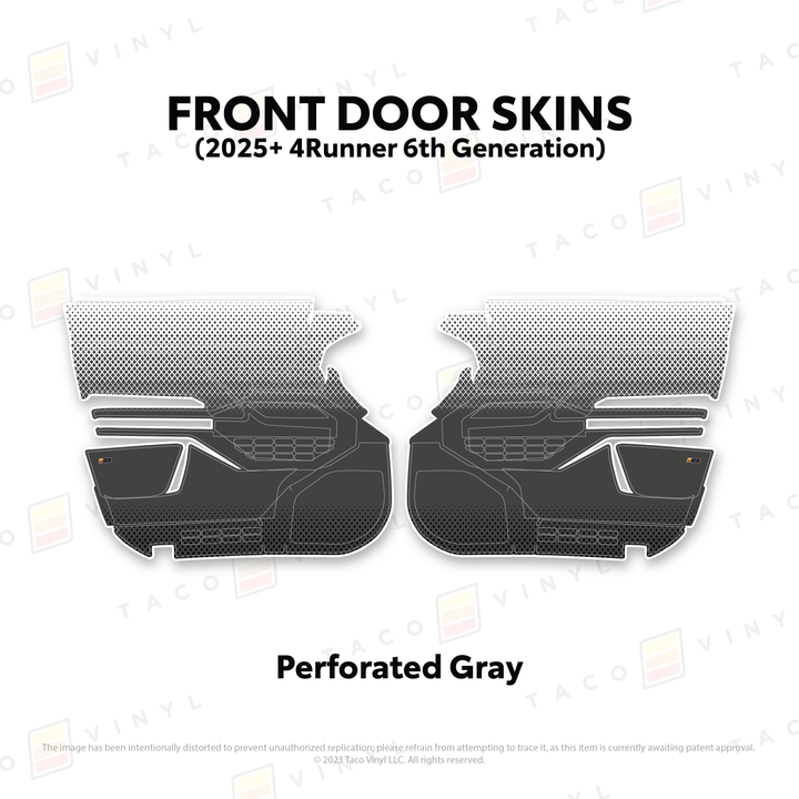 2025+ 4Runner Door Skins