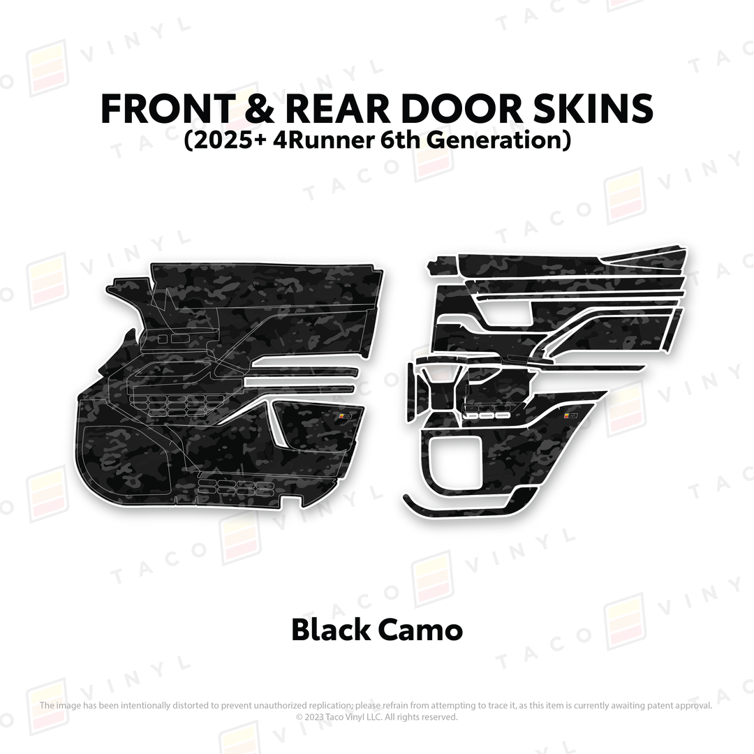 2025+ 4Runner Door Skins