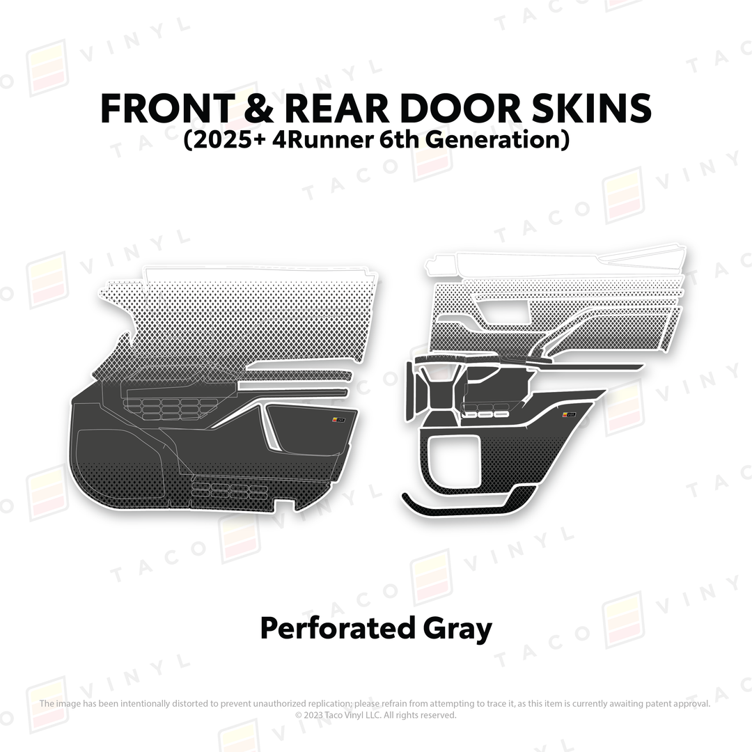 2025+ 4Runner Door Skins