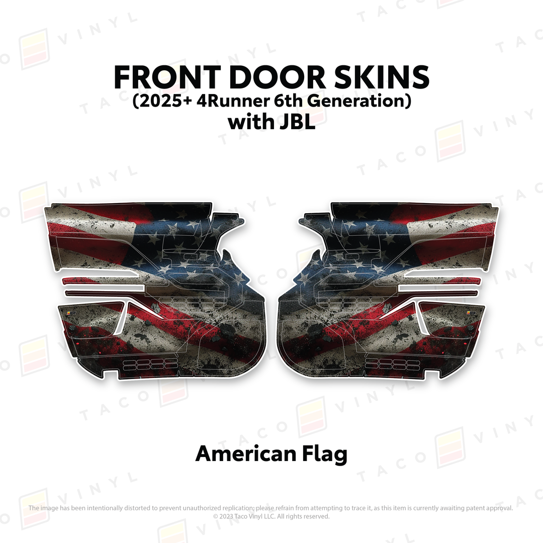 2025+ 4Runner Door Skins