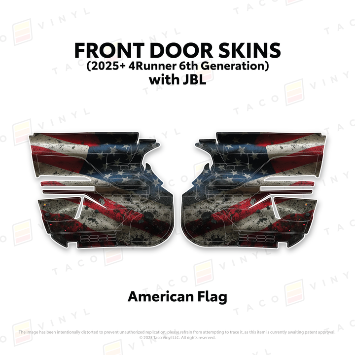 2025+ 4Runner Door Skins