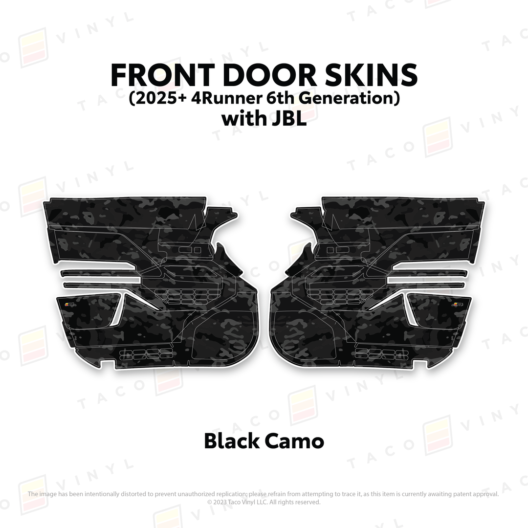 2025+ 4Runner Door Skins