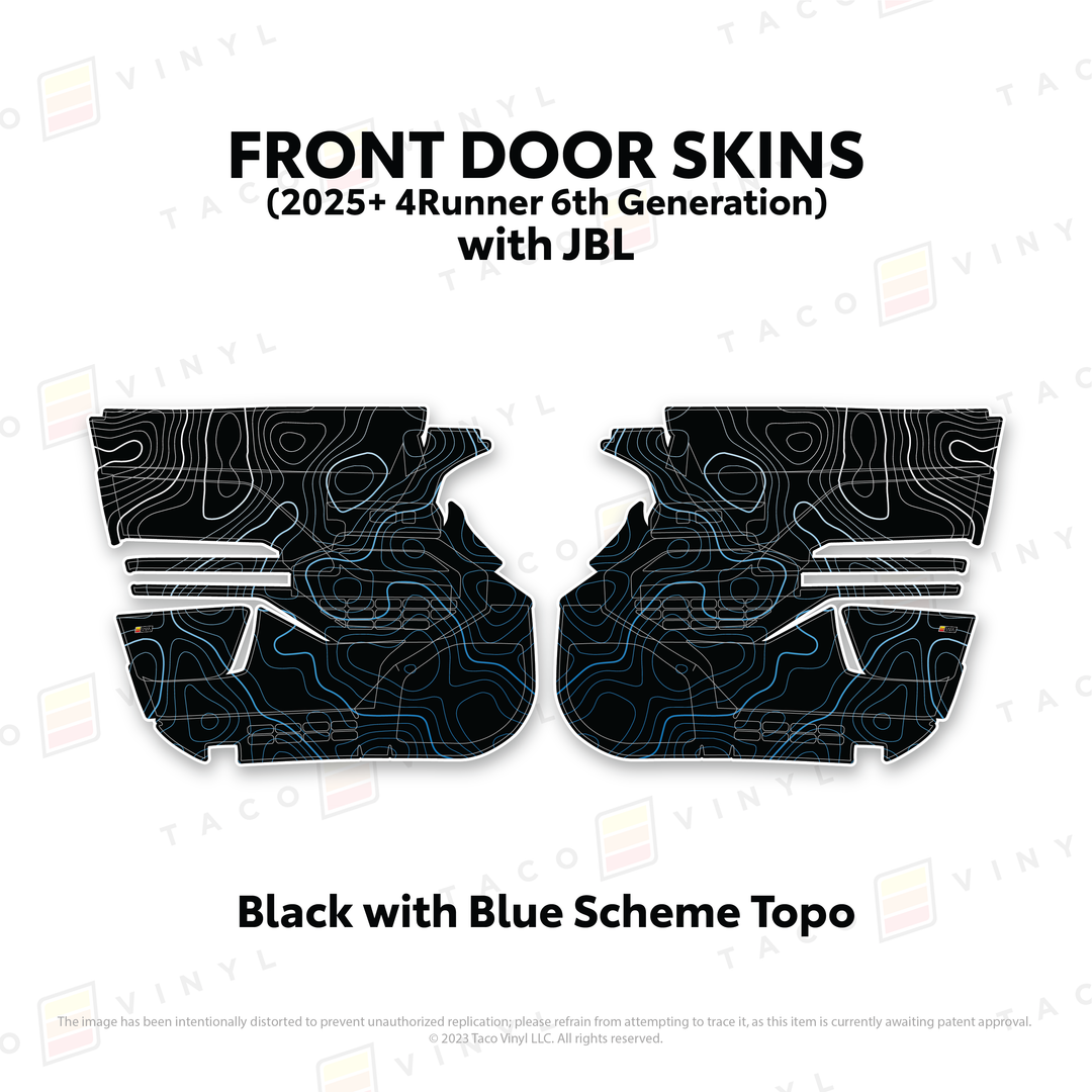 2025+ 4Runner Door Skins