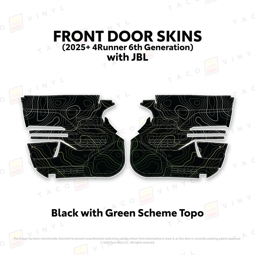 2025+ 4Runner Door Skins