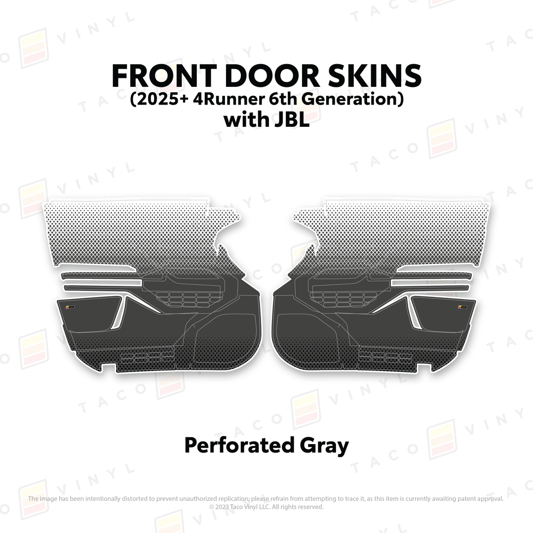 2025+ 4Runner Door Skins