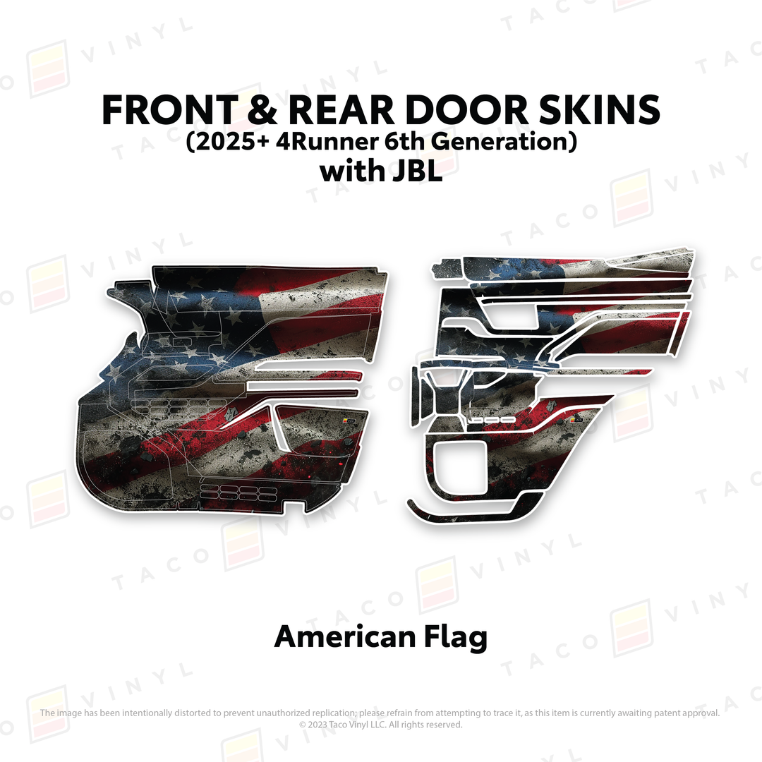 2025+ 4Runner Door Skins