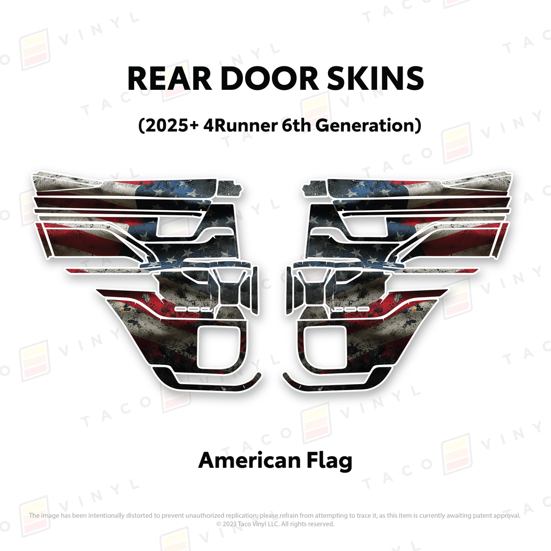 2025+ 4Runner Door Skins